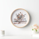 Recherche de message positif horloges Typographie