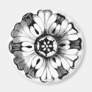 Recherche de cru floral magnets Moderne