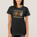Suche nach vintages 1986 tshirts Originell