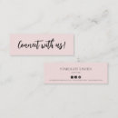 Recherche de client cartes visite Fait main