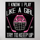 Suche nach girls hockey poster Frauen