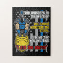 Recherche de police puzzles Ligne bleue mince