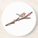 Recherche de robin dessous de verres Fleurs