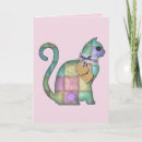 Recherche de patchwork vœux cartes Chat