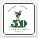 Recherche de vert golf de dessous de verres Moderne