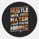 Suche nach hustle aufkleber Schwarz