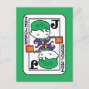 Recherche de le joker cartes postales Ligue de la justice