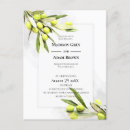 Recherche de olivier mariage invitations Branches d'olivier