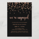 Recherche de faux rose gold confetti invitations Pour tous