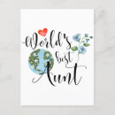 Suche nach die beste mutter der welt postkarten Aunt