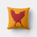 Recherche de coussin rouge de coq coussins Animal