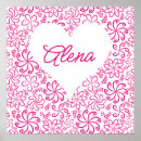 Suche nach rosa und weiß poster Für kinder