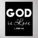 Suche nach gott poster Gott ist liebe