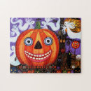 Recherche de citrouille puzzles Chauves souris