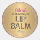 Suche nach gold mit blume aufkleber Wildblume