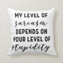 Suche nach sarkasmus kissen Zitat