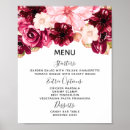 Recherche de poster mariage menus Couple
