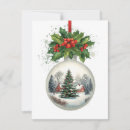 Recherche de neige de noël invitations Houx