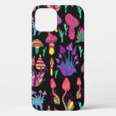 Recherche de dessin psychédélique iphone coques Dessiné à la main