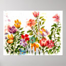 Suche nach geheimer garten poster Aquarell