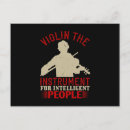 Recherche de instruments cartes postales Violon