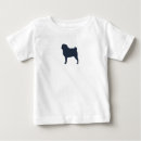 Suche nach mops silhouette tshirts Hund