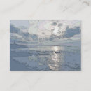 Suche nach himmel meer visitenkarten Blau