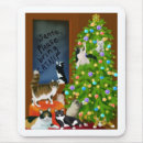 Recherche de noel tapis souris Chat