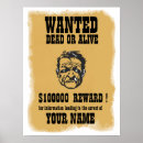 Recherche de récompense posters Cowboy