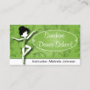 Recherche de danseur classique cartes visite Instructeur de danse