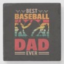 Recherche de baseball dessous de verres Dad