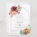 Recherche de citrouille baby shower invitations Fleurs