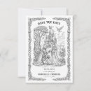 Recherche de dragon noir invitations Vintage