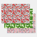 Recherche de roses rouges papier cadeau Fleurs blanches