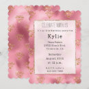 Recherche de rose diamants invitations Parties scintillant