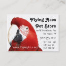 Suche nach macaw visitenkarten Rot