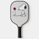 Recherche de snoopy pickleball raquettes Bande dessinée