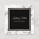 Recherche de marbre blanc moderne cartes visite Or rose