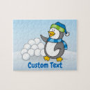 Suche nach pinguin puzzle Cartoon