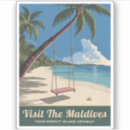 Suche nach vintage insel aufkleber Palme