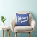 Recherche de bibliothécaire coussins Livres