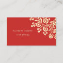 Recherche de dentelle rouge cartes visite Vintage