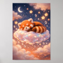 Recherche de nuage kawaii posters Lune