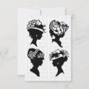 Recherche de silhouette femme invitations Fête du thé