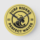 Suche nach surfer wanduhren Silhouette