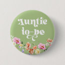Recherche de future tante badges Floral