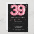 Recherche de pink glitter invitations Glamour