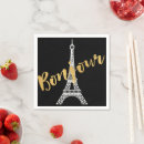 Recherche de tour eiffel serviettes Bonjour