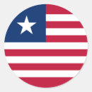 Recherche de liberia autocollants Drapeau du liberia
