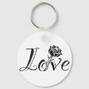Recherche de amour rose porteclés Floral